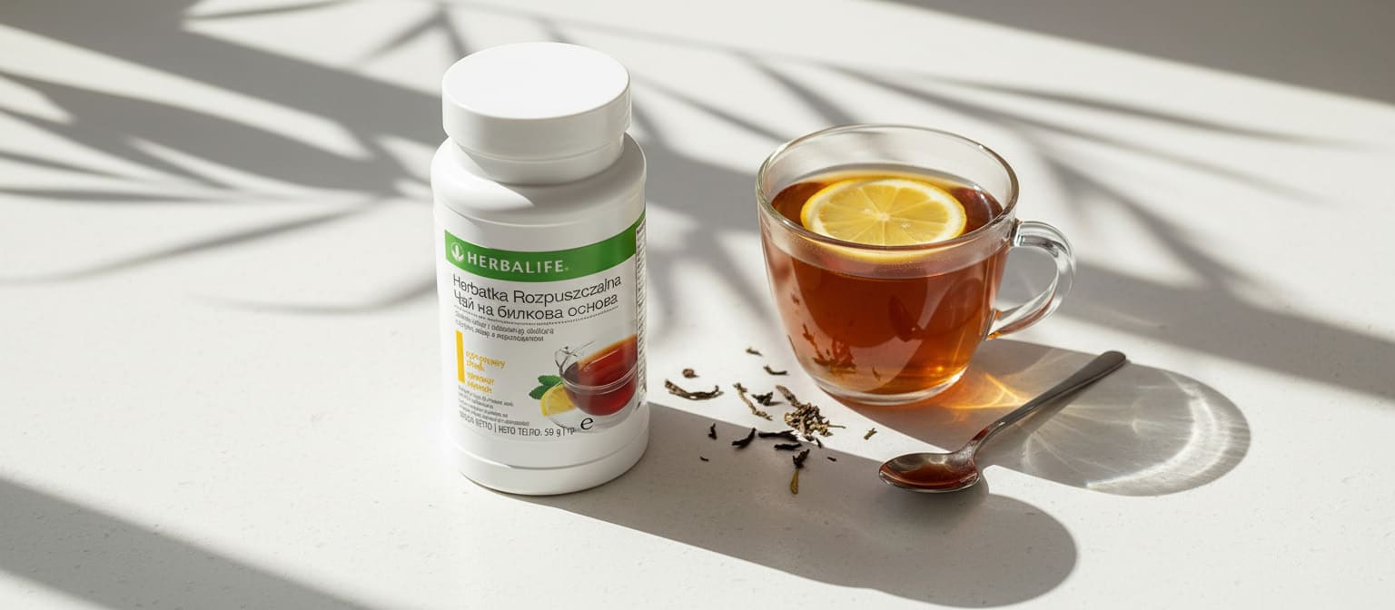 Herbatka Rozpuszczalna Herbalife smak cytrynowy 51 g